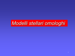 Modelli stellari omologhi