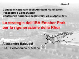 Diapositiva 1 - Ordine degli Architetti di Pescara