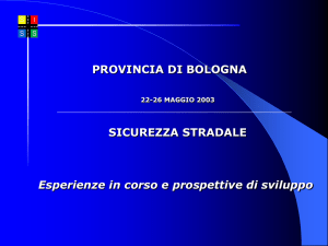 Presentazione di PowerPoint - Città Metropolitana di Bologna