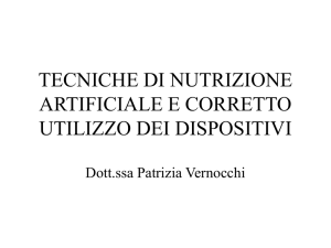 La nutrizione enterale