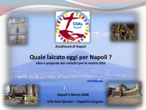 Diapositiva 1 - Chiesa di Napoli