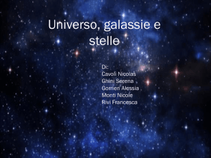 Universo, galassie e stelle