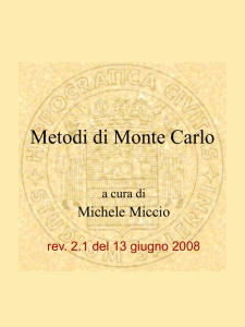 Metodi di Monte Carlo
