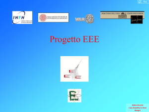 Relazione sul Progetto EEE a Torino - "E. Fermi"