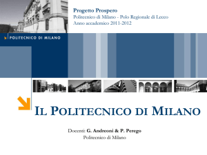 Presentazione di PowerPoint - Sensibilab