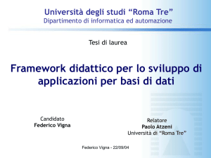 Diapositiva 1 - federicovigna.it :: Home page di Federico Vigna