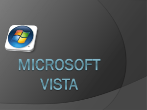 Microsoft Vista - Pagina dedicata ai corsisti dell`Istituto Fauser