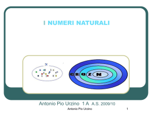 Diapositiva 1 - Non solo numeri
