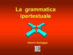 Grammatica ipertestuale.pps