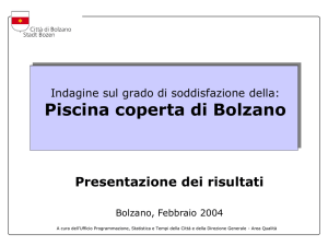 Risultati 2004 - Comune di Bolzano