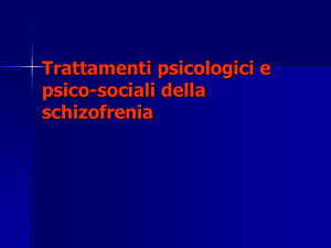 PSICOLOGIA schizofrenia