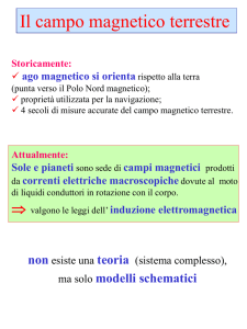 Il campo magnetico terrestre