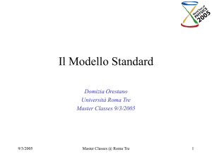 Il Modello Standard