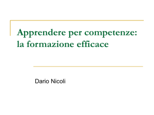Nicoli_Apprender_per_competenze