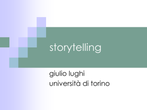 Presentazione Giulio Lughi, Università di Torino