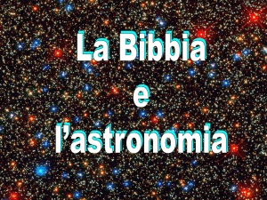 Bibbia e astronomia