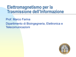 lezione A - Dipartimento di Ingegneria dell`Informazione