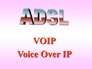 Applicazioni dell`ADSL