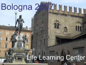 L`esperienza presso il Life Learning Center di Bologna