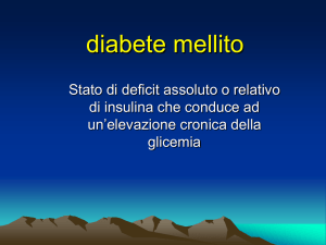 diabete mellito - Istituto Comprensivo "Maria Grazia Cutuli" di Crotone