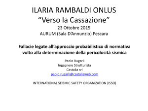 Ing. Paolo Rugarli - Ilaria Rambaldi Onlus