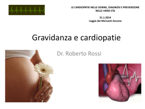 3 allegato Gravidanza e Cardiopatie Roberto Rossi Cuore def 27