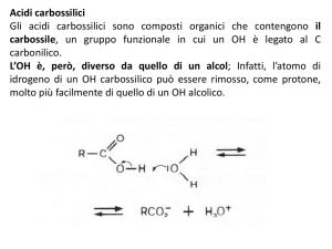 Acidi carbossilici