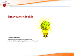 Diapositiva 1 - Fondazione Mondo Digitale