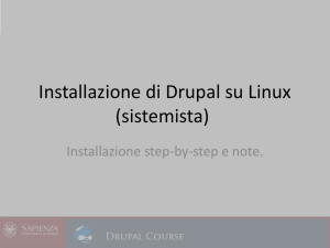 Installazione in Linux