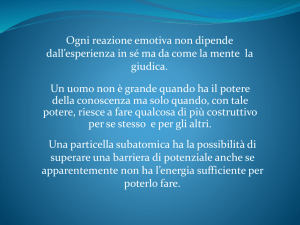 Diapositiva 1 - Marchesi (Fisica Dell`anima)