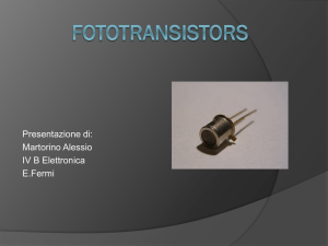 Fototransistors