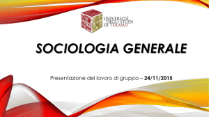 Che cos`è la sociologia?