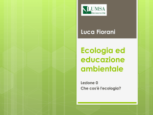 Ecologia ed educazione ambientale