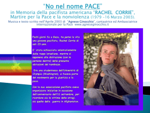Diapositiva 1 - Agnese Ginocchio