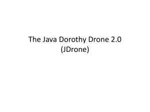 The Java Dorothy Drone 2.0