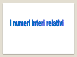 numeri interi - profcanale.it