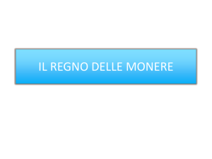 IL REGNO DELLE MONERE