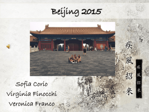 Beijing 2015 - IIS Cremona