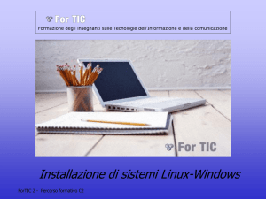 Installazione di sistemi Linux