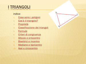 I triangoli
