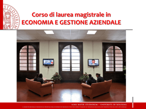 Statistica Aziendale - Lauree e Lauree Magistrali