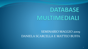 databasemultimensionali - Dipartimento di Matematica e