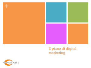 Il piano di digital marketing