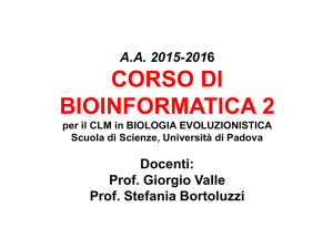 Bioinfo2_BE_3.ppt - Università di Padova