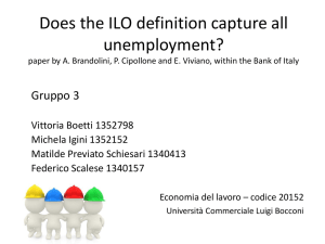 Does the ILO definition capture all unemployment? paper by A