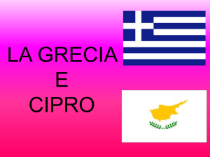 LA GRECIA E CIPRO