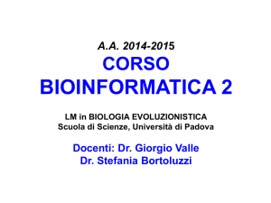 Bioinfo2_BE_3 - Università di Padova