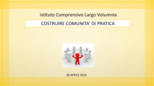 Presentazione Comunità di Pratica 2