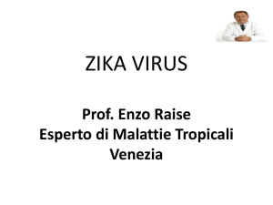 ZIKA - Prof. Dott. Enzo Raise, Immunologia clinica, allergologia