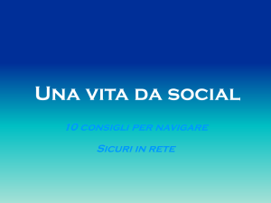 Una vita da social - Scuola Media Dante Alighieri Torino